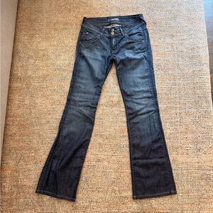 Dark Blue Low Rise Hudson Women's Jeans